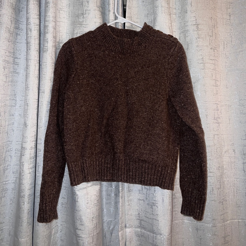 Mollusk Surf Shop Knit Cardigan, Medium, Brown